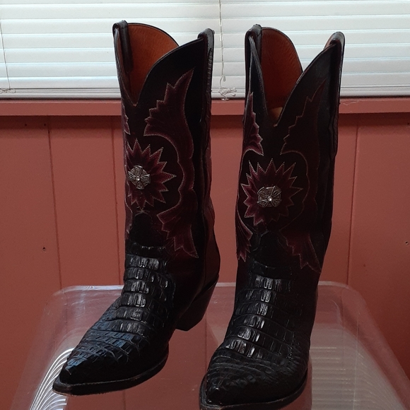 Black Jack Alligator Western Boots 